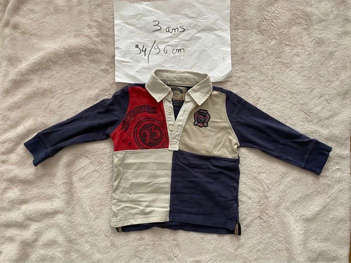 Lot 3 polos manches longues - Sergent Major - 3 ans - TBE - photo numéro 9
