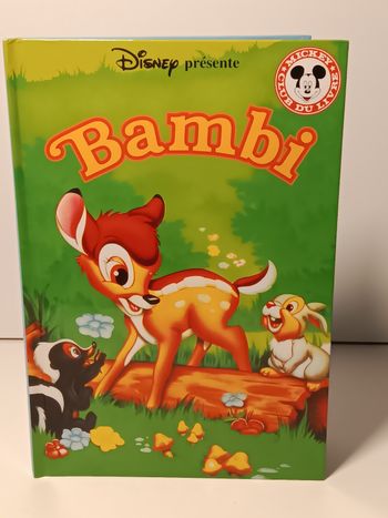 Livre Disney club du livre Bambi