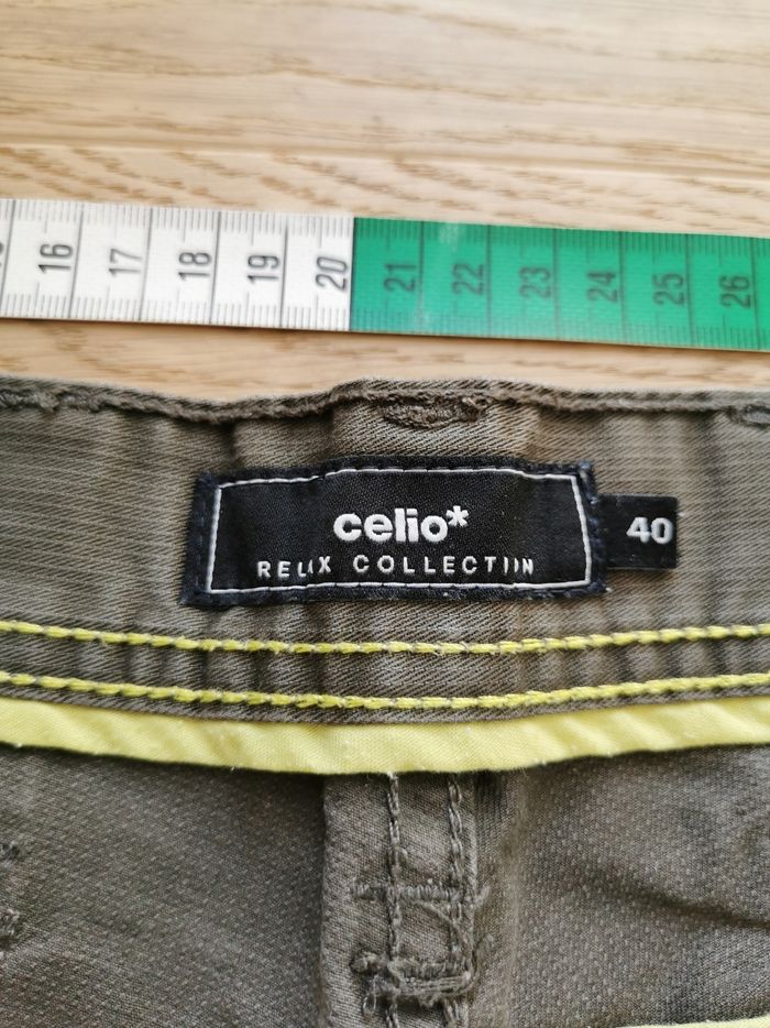 Short homme Celio vert kaki - photo numéro 6