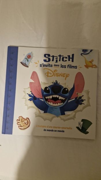 Livre neuf Stitch s'invite dans les films