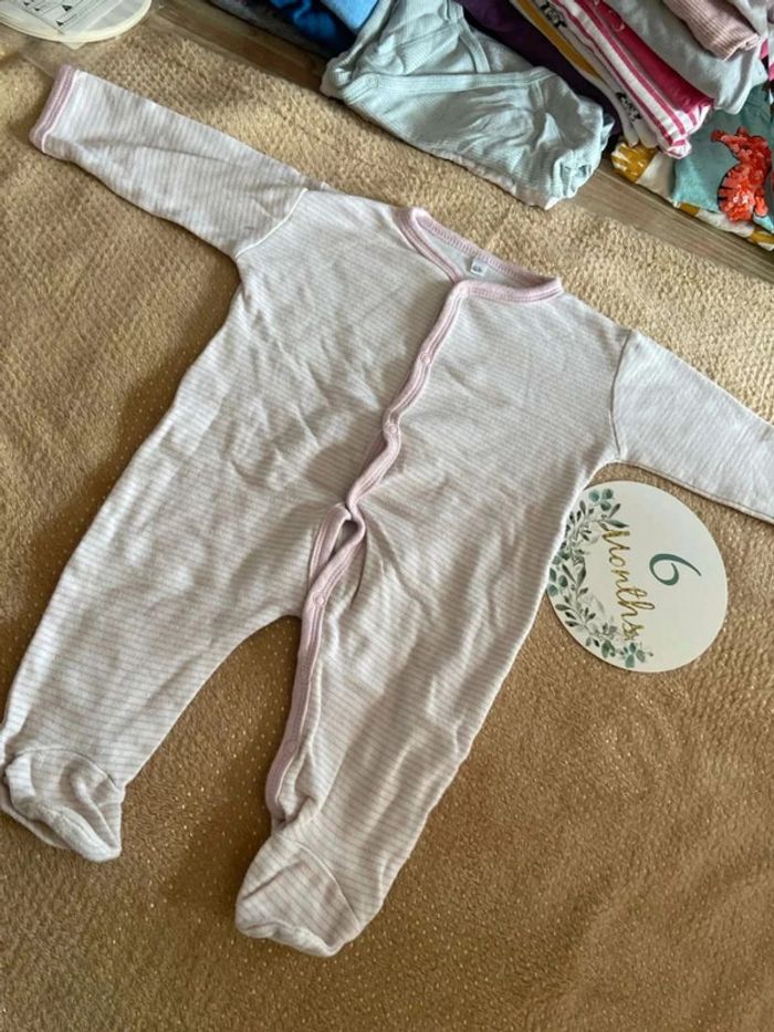 Pyjama, coton 6 mois - photo numéro 2
