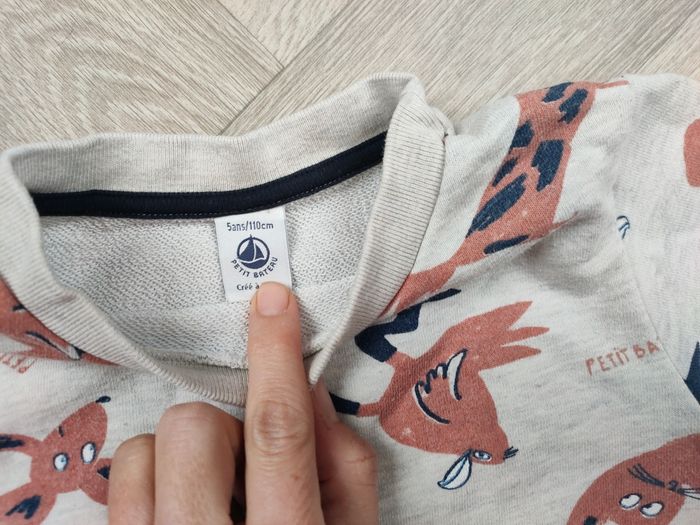 Ensemble sweat et jogging Petit Bateau 5 ans - photo numéro 4