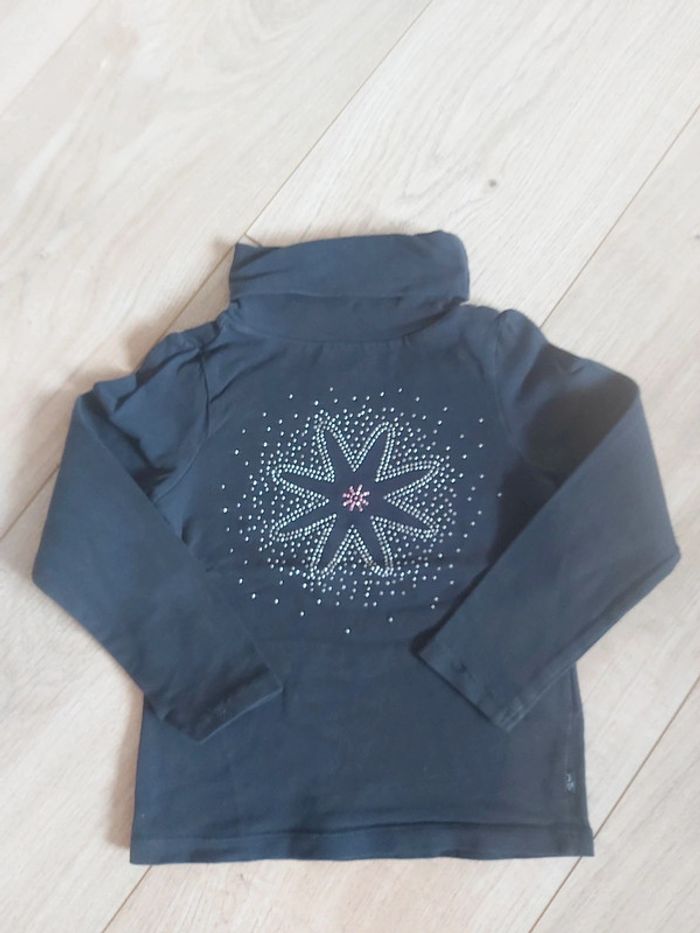 Lot de 3 tee-shirts col roulés fille Obaībi 3 ans (78) - photo numéro 8