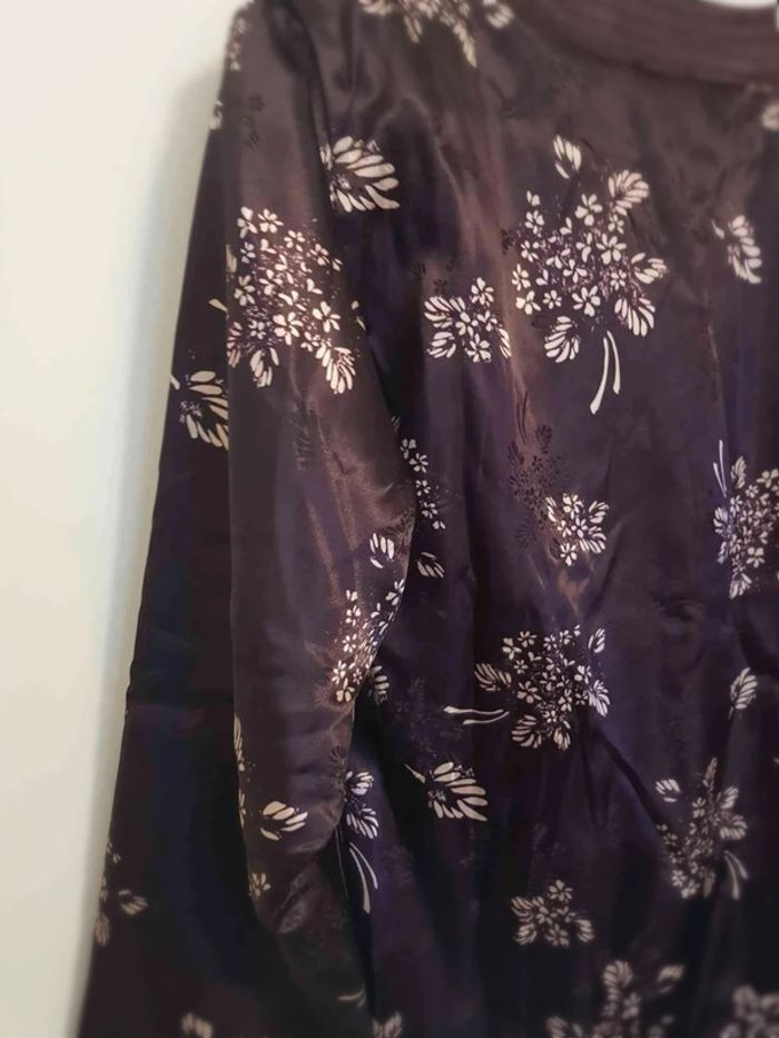 Kimono  satiné  doublé polaire taille 34 36 - photo numéro 6