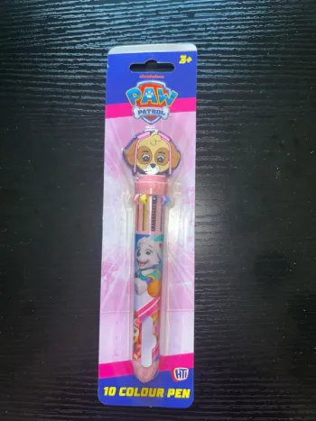 stylo 10 couleurs paw patrol fille