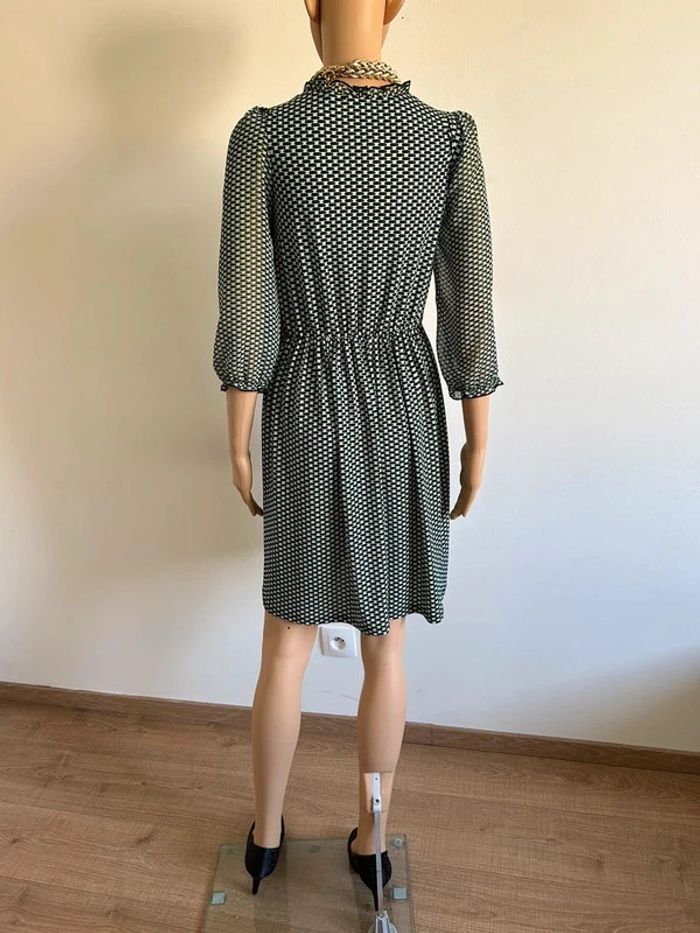 <robe verte et blanche neuve Cache Cache taille 36 (valeur 40€) - photo numéro 9