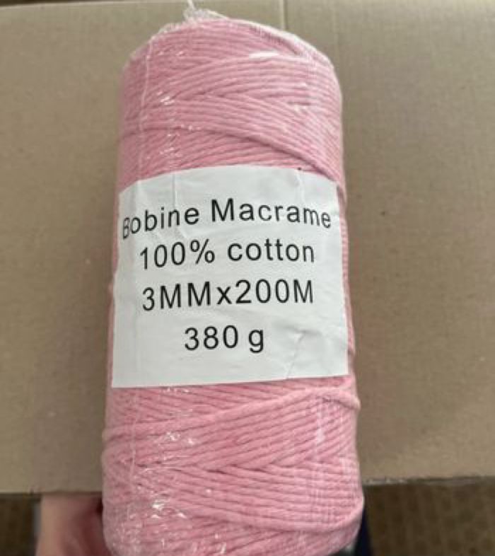 Bobine macramé