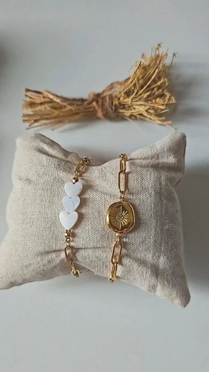 Lot de deux bracelets fantaisie - photo numéro 2