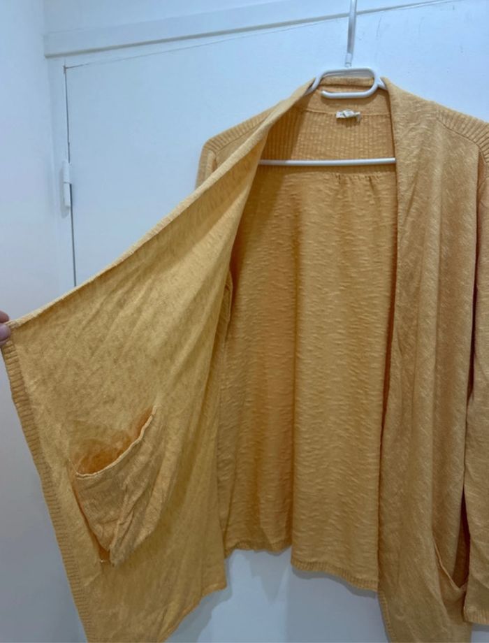 Cardigan Eileen Fisher en Lin taille L - photo numéro 4