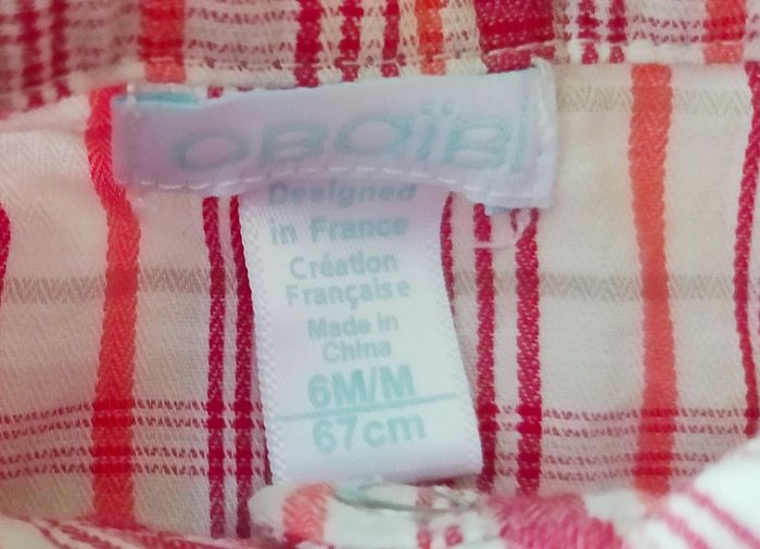 Chemise 6 mois - photo numéro 3