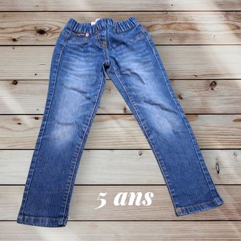 Jeans slim bleu