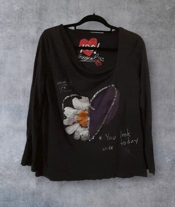 🎀 Haut manches longues 
Desigual XL