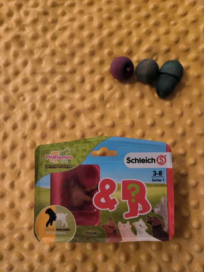Animaux Schleich puzzlemals veau 🐮