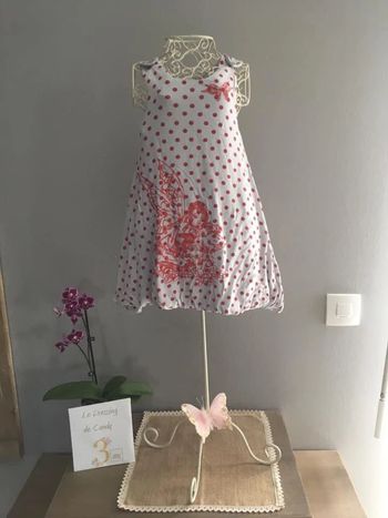 Robe à pois fille 3 ans