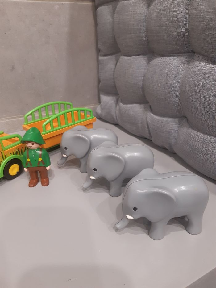 playmobil 123 voiture zoo - photo numéro 2