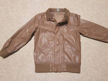 Veste imitation cuir tae garçon 6ans
