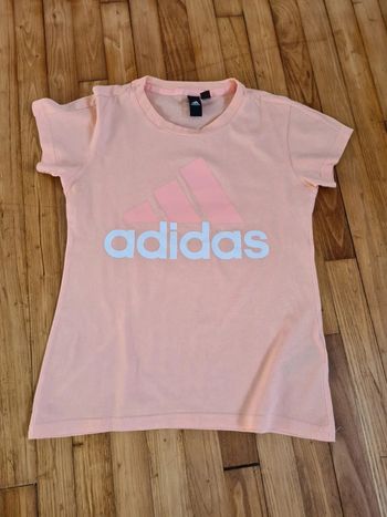 T-shirt manches courtes Adidas rose