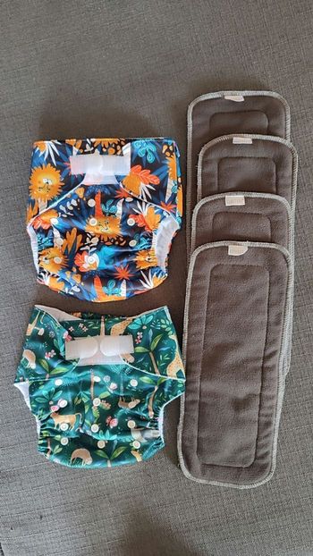 Couches apprentissage unisex  et inserts