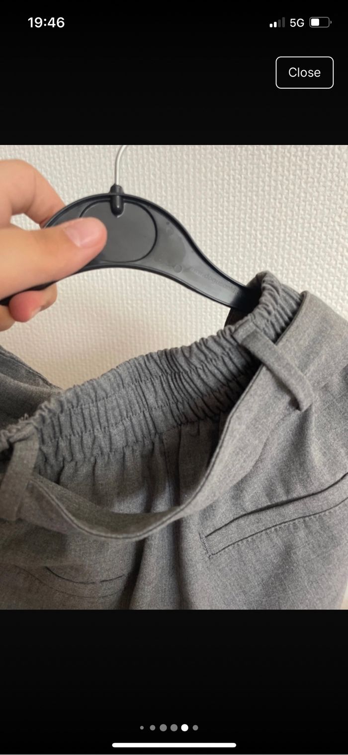 pantalon gris élégant - photo numéro 6