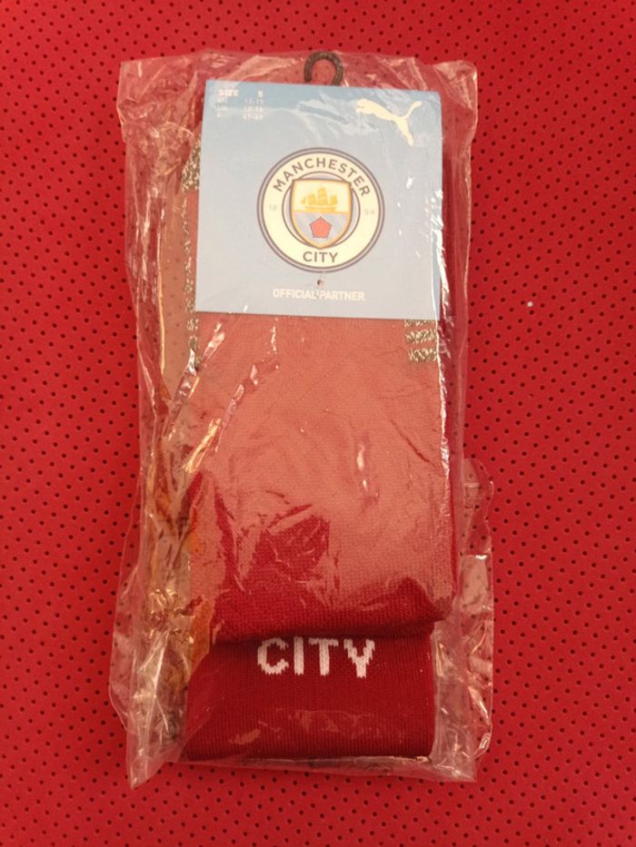 Chaussettes de foot Manchester City, Puma Authentique Officiel taille 47/49, Neuf - photo numéro 10