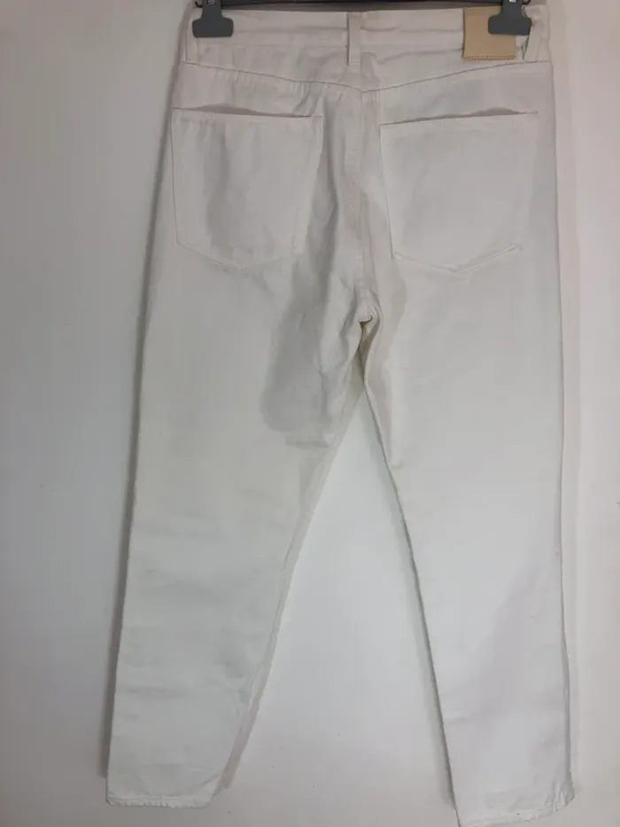 Jeans blanc Massimo Dutti - photo numéro 2