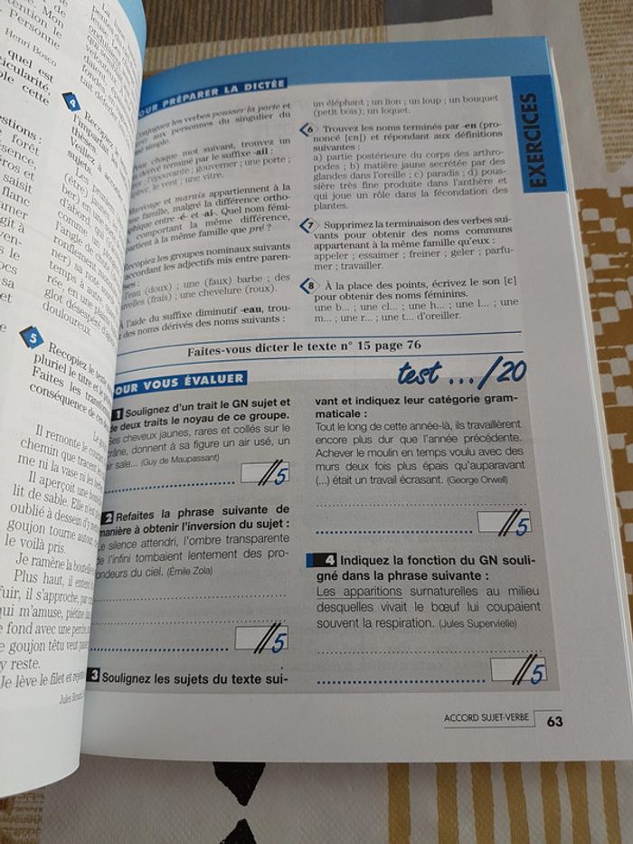 Atouts 6ème Orthographe Dictées - photo numéro 4