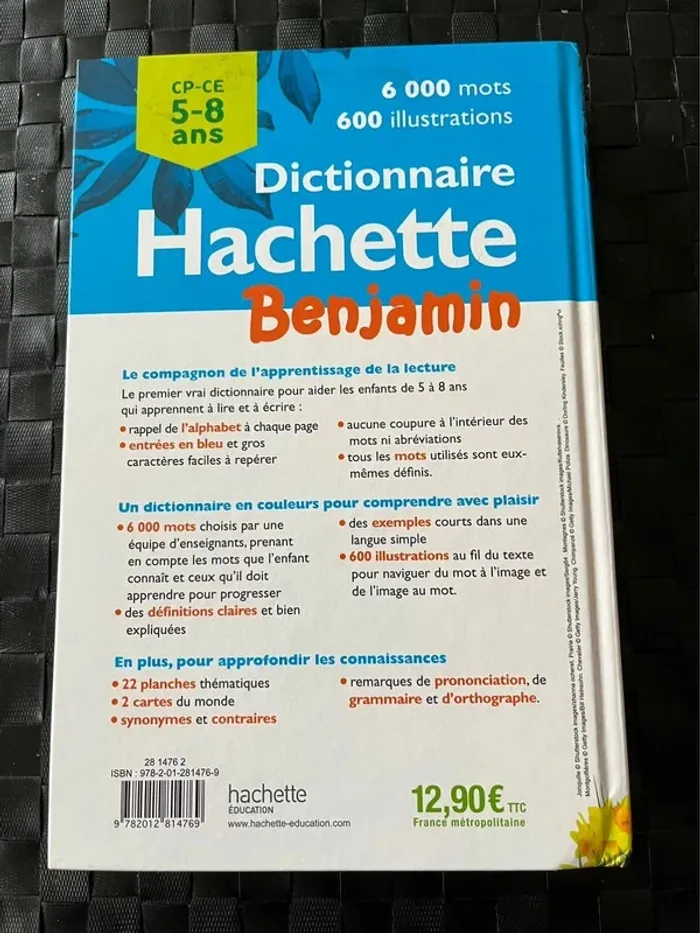 Dictionnaire Hachette Benjamin 5/8 ans - photo numéro 2