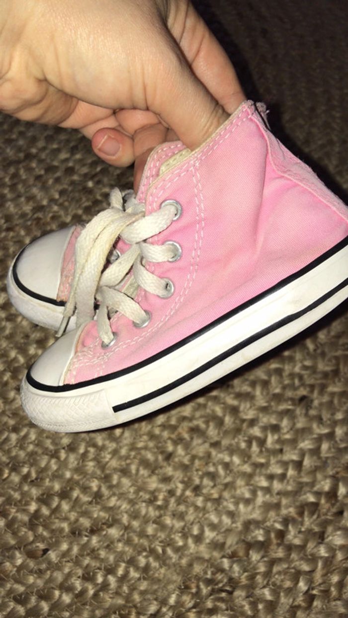 Converses roses - photo numéro 5
