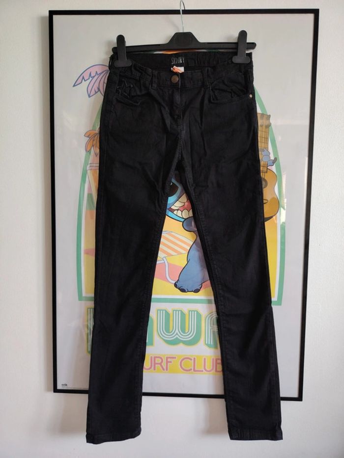 Jean skinny noir Taille 12 ans – Tape à l'œil