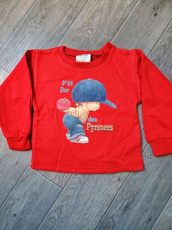 Sweat-shirt taille 2 ans bon état