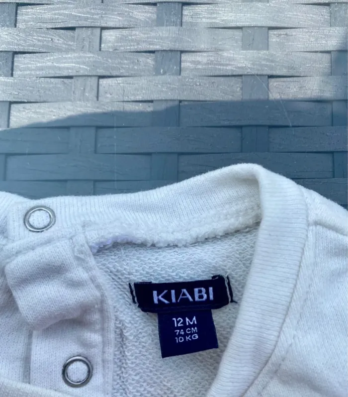 Sweat-shirt kiabi 12 mois - photo numéro 2