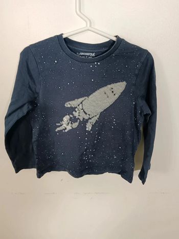 C3 t-shirt marine Orchestra 3