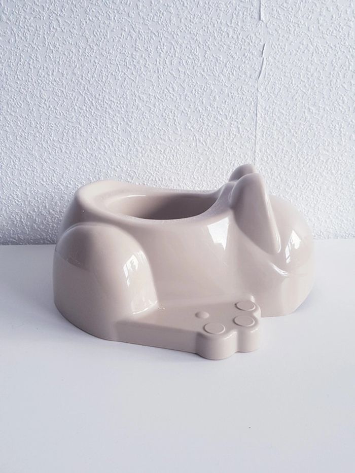 Sotufab Plast - Petit pot toilette pour bébé - Motif : hippopotame - Taupe - photo numéro 4