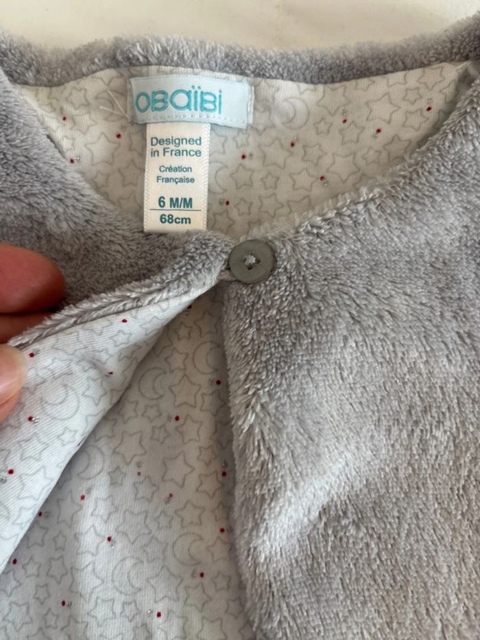 Gilet sans manches pour bébé fille Obaibi - photo numéro 3