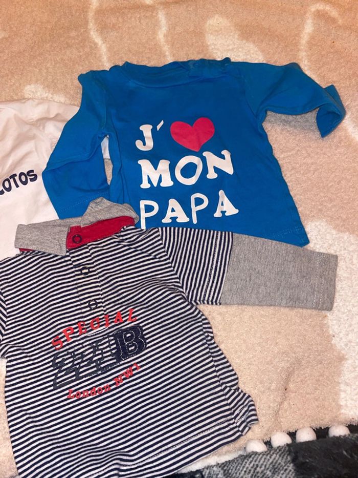 Lot t-shirt longue manche - photo numéro 3