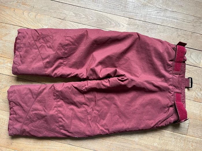 Pantalon de ski bordeaux Wed'ze 6 ans - photo numéro 5