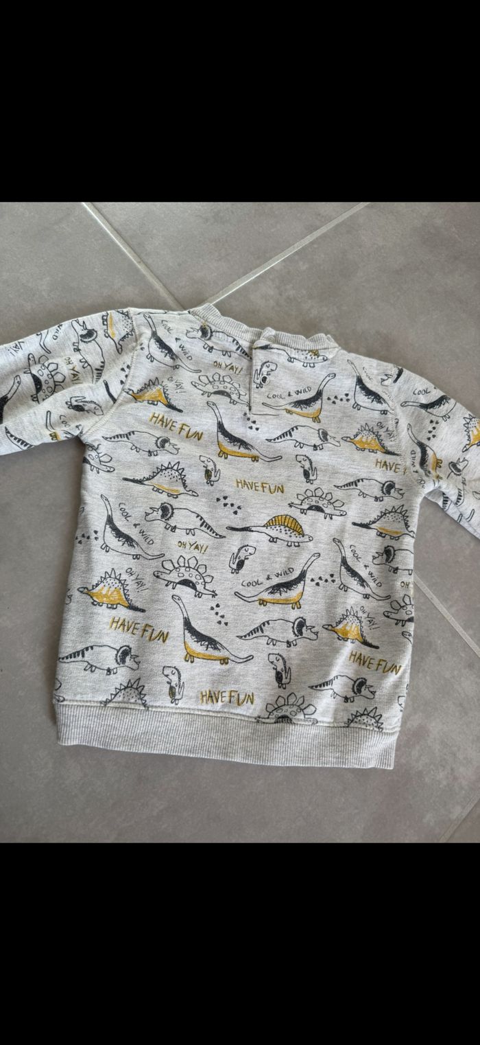Sweat Dinosaure 24 mois - photo numéro 7