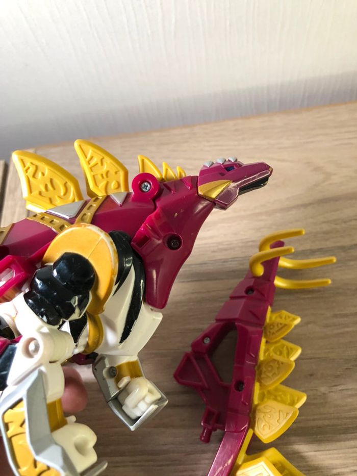 Power rangers vintage jouet figurine bandai wild force stegozord - photo numéro 7