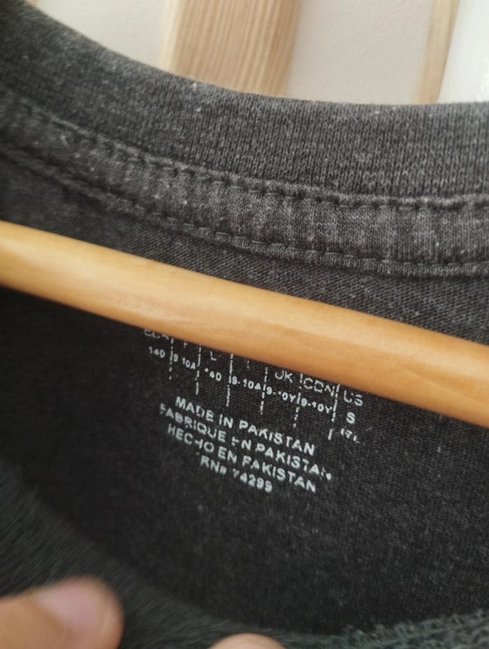 T-shirt reebok rose gris 9/10ans - photo numéro 5