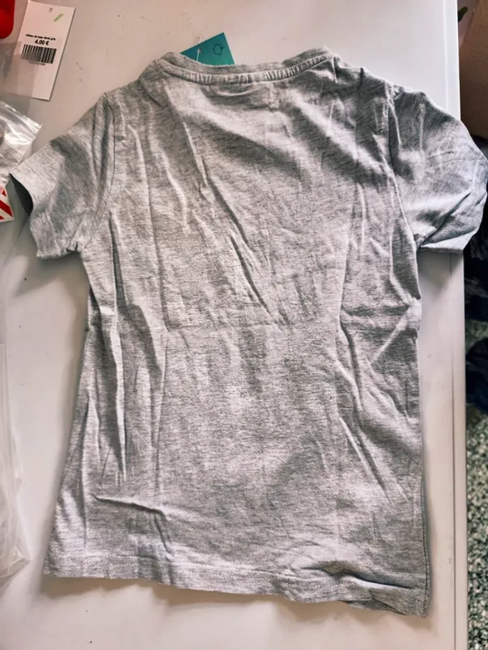 311228 tee-shirt MC gris garçon 5 ans "tom et jerry" - photo numéro 2