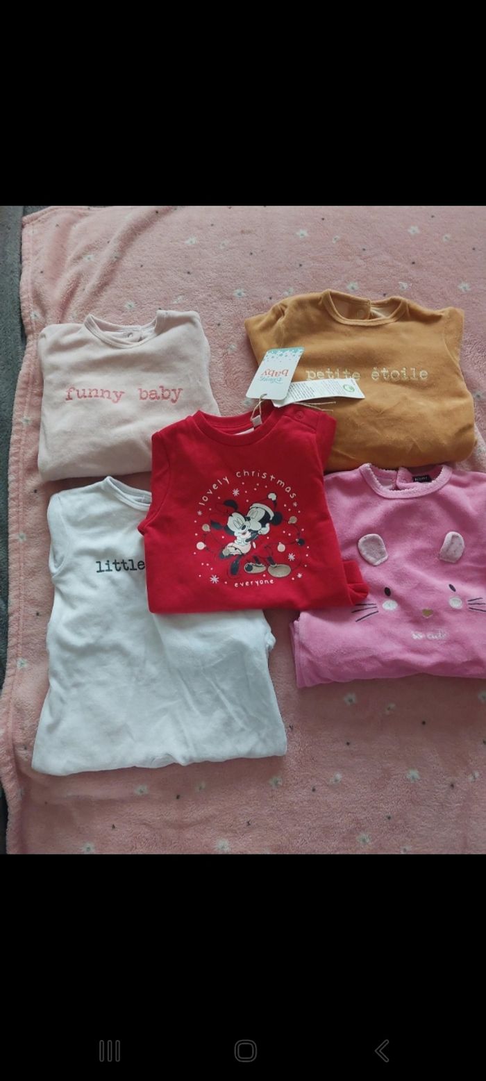 Lot 6 mois fille