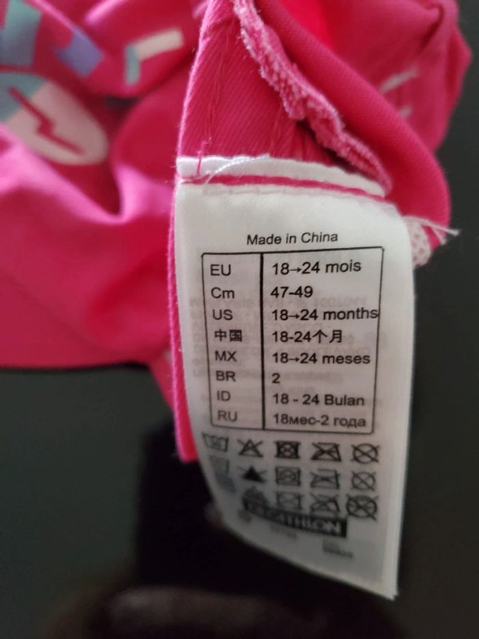 Casquette bébé fille - photo numéro 2