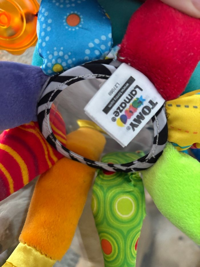 Peluche d'activités bébé pieuvre - photo numéro 4