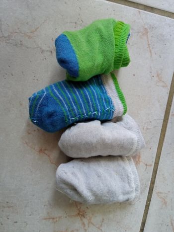 Lot de 4 paires de chaussettes 23-26