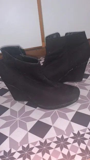 Bottines compensées
