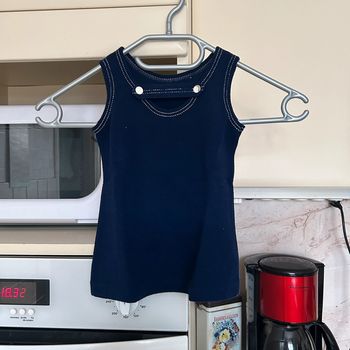 Débardeur bleu marine