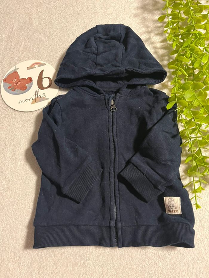 Très belle veste longue manche bébé garçon