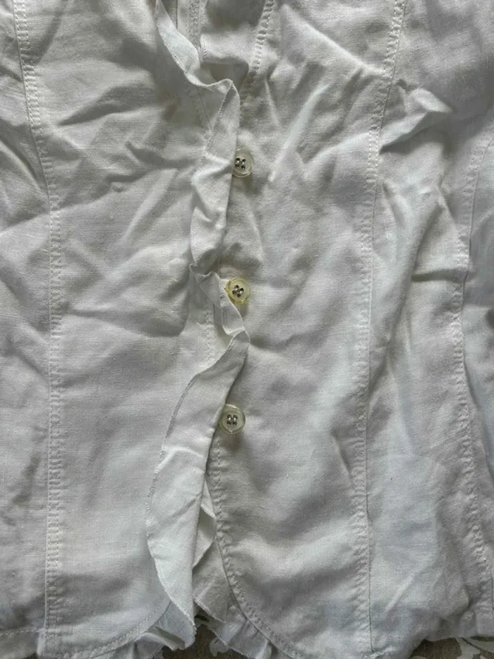 Veste blanche gelco taille 44 - photo numéro 5