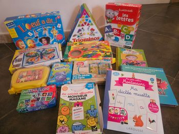 Lot jeu ludique et d'apprentissage
