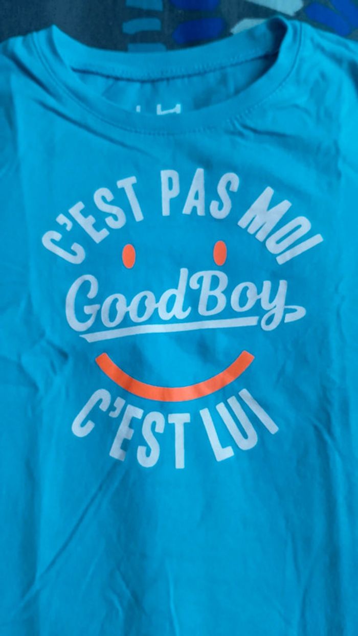 #manu_7896garcon3ans t shirt manches courtes - photo numéro 2